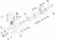 Pièces détachées pour Pompe auto-aspirante ARAL SP-3000