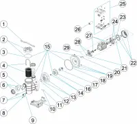 Pièces détachées pour Pompe B.MN.G
