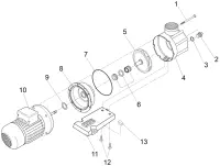 Pièces détachées pour Pompe BADU 42/12