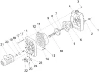 Pièces détachées pour Pompe BADU 43/10, 43/13G, 43/16, 43/18G, 43/22, 43/25G, 43/32