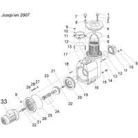 Pièces détachées pour Pompe BADU 93/30H, 93/40H, 93/45H, 93/50H, 93/55H (ancien modèle)