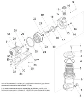 Pièces détachées pour Pompe BADU FA 21-50, FA 21-60