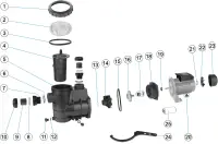 Pièces détachées pour Pompe BERING 0,5 - 0,75 - 1 CV