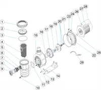 Pièces détachées pour Pompe BERING HL