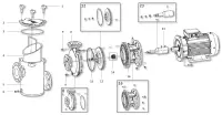 Pièces détachées pour Pompe CF-4 petit volume