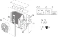 Pièces détachées pour Pompe à chaleur CPIR BPNR