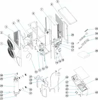 Pièces détachées pour Pompe à chaleur ELYO SMART NN (2 hélices)
