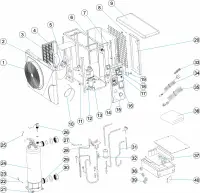 Pièces détachées pour Pompe à chaleur ELYO SMART NN