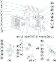 Pièces détachées pour Pompe à chaleur AQUASPHERE FSN 08, 11
