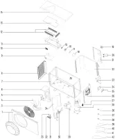 Pièces détachées pour Pompe à chaleur INVERTEMP-DB