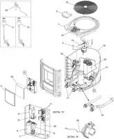 Pièces détachées pour Pompe à chaleur JANDY Air Energy EE-Ti