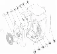 Pièces détachées pour Pompe à chaleur MINI 4,2-3,2W