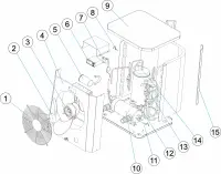Pièces détachées pour Pompe à chaleur MINI 4,2kW et 5,5kW