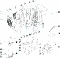 Pièces détachées pour Pompe à chaleur PRO ELYO INVERBOOST (1 hélice)