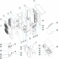 Pièces détachées pour Pompe à chaleur PRO ELYO INVERBOOST (2 hélices)