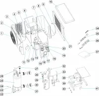 Pièces détachées pour Pompe à chaleur PRO ELYO inverboost NN (1 hélice)