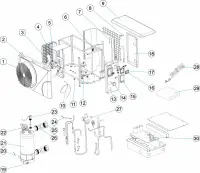 Pièces détachées pour Pompe à chaleur PRO ELYO inverter (1 hélice)