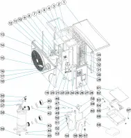 Pièces détachées pour Pompe à chaleur PRO ELYO touch (1 hélice)