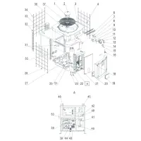 Pièces détachées pour Pompes à chaleur SUMHEAT FULL INVERTER TRI 21 - 25 - 30 KW