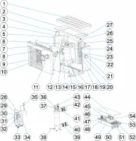 Pièces détachées pour Pompe à chaleur ASTRAL VSP 10