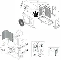 Pièces détachées pour Pompe à chaleur Z200 Defrost