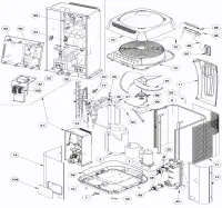 Pièces détachées pour Pompe à chaleur Z550iQ R32 TD5, TD8