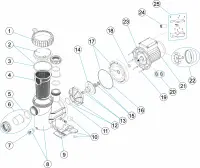 Pièces détachées pour Pompe MRT