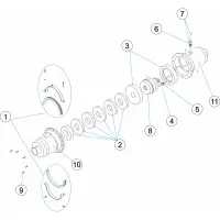 Pièces détachées pour Pompe de soufflage 1 - 1,5 CV