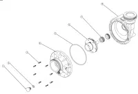 Pièces détachées pour Pompe de spa SPAFLO II