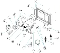 Pièces détachées pour Pompe doseuse CLASS ON-OFF 5L-h/7 bar