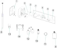 Pièces détachées pour Pompe doseuse CONTROL BASIC RX