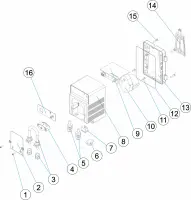 Pièces détachées pour Pompe doseuse MP2 POOL T