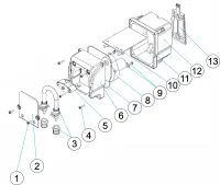 Pièces détachées pour Pompe doseuse MP2