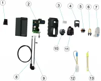 Pièces détachées pour Pompe doseuse MYPOOL CTX pH/RX