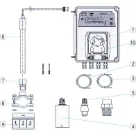 Pièces détachées pour Pompe doseuse PH BASIC