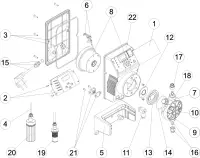 Pièces détachées pour Pompes doseuses EXACTUS volumétrique vft/mb 2009