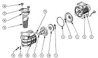 Pièces détachées pour Pompe HYDRONAUT