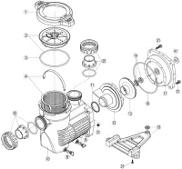 Pièces détachées pour Pompe K-FLO