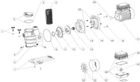 Pièces détachées pour Pompe MAX FLO (HW), POWERLINE Plus