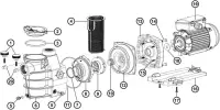 Pièces détachées pour Pompe MAX FLO, POWERLINE Plus