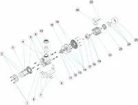 Pièces détachées pour Pompe de Nage à contre courant ASTRAL verticale