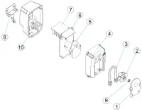 Pièces détachées pour Pompe péristaltique CTX CERTIKIN 4l/h 3bar