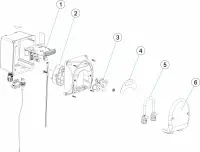 Pièces détachées pour Pompe péristaltique CTX