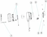 Pièces détachées pour Pompe présiltaltique OPTIMA plus (pH/Rx)