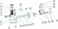 Pièces détachées pour Pompe VICTORIA PLUS SILENT VS