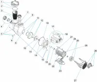 Pièces détachées pour Pompe VIRON XT P320 et P520
