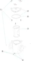 Pièces détachées pour Préfiltre ASTRAL 11L
