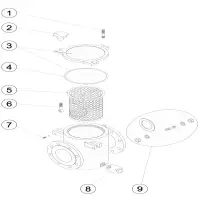 Pièces détachées pour Préfiltre ARAL PLUS C-1500, C-3000