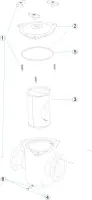 Pièces détachées pour Préfiltre ASTRAL bronze 11L