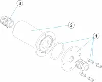 Pièces détachées pour Presse-étoupe avec corps inox